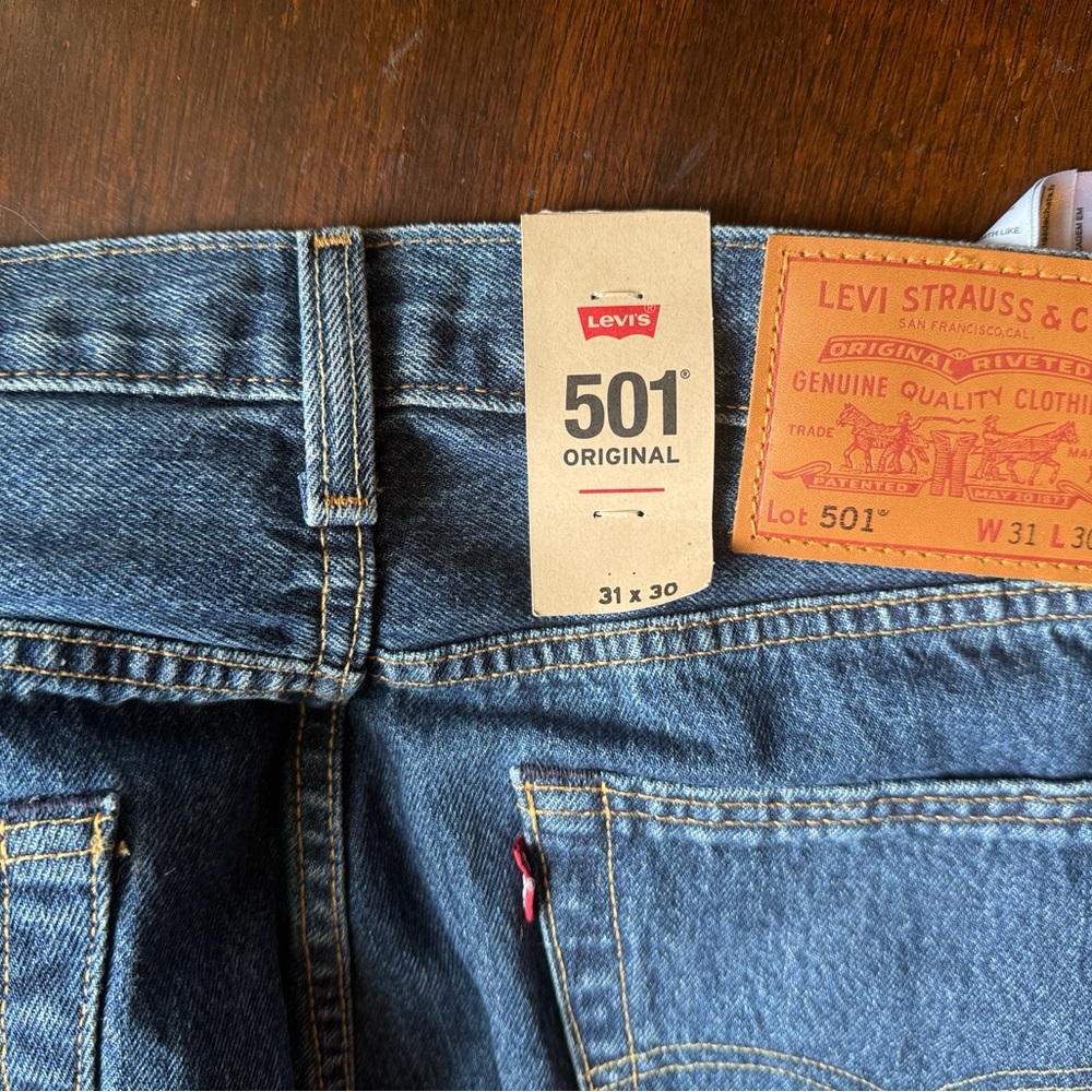 Levi's 501 Original Denim Jeans